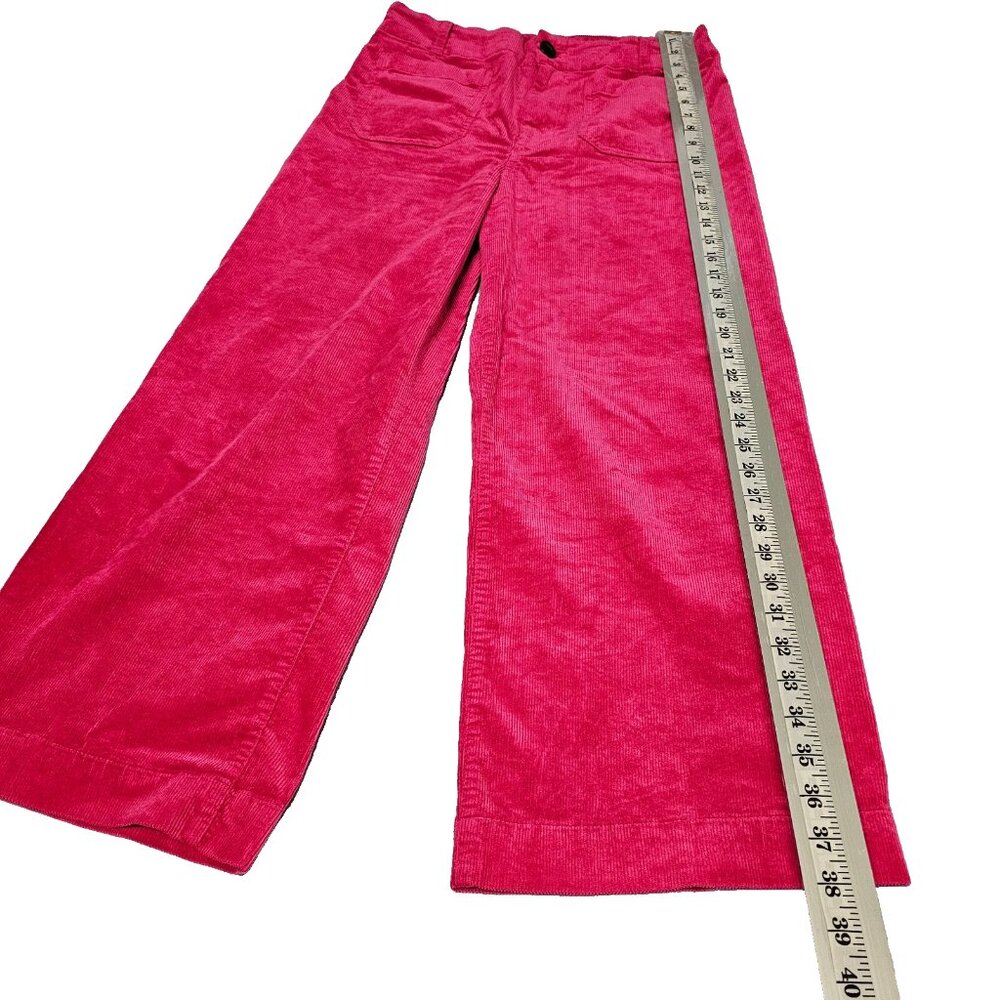 Maeve Raspberry Cropped Wide-Leg Pants - Picture 11 of 15